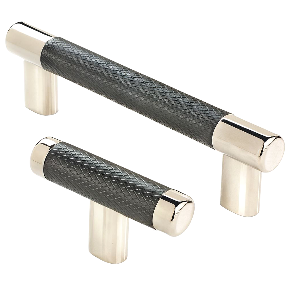 320mm Esquire T-Bar Pull, Polished Nickel/Stainless Steel