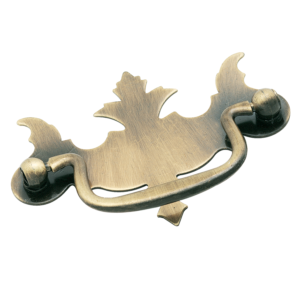 3" Allison™ Value Bail Pull, Antique Brass, 3-5/8" Length