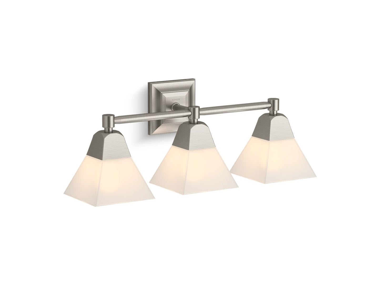 Kohler K-23688-BA03-CPL Memoirs Three-Light Sconce