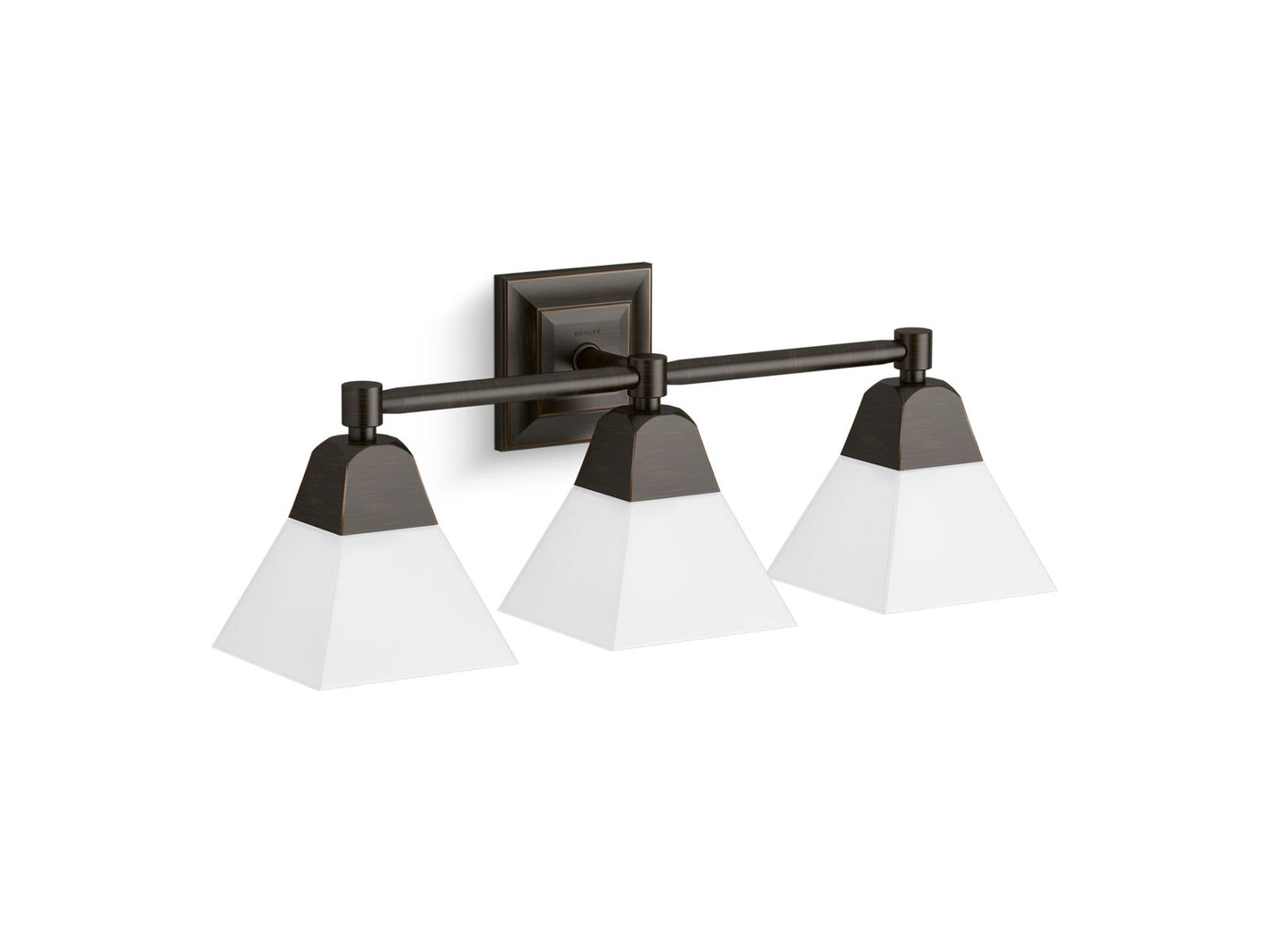 Kohler K-23688-BA03-CPL Memoirs Three-Light Sconce