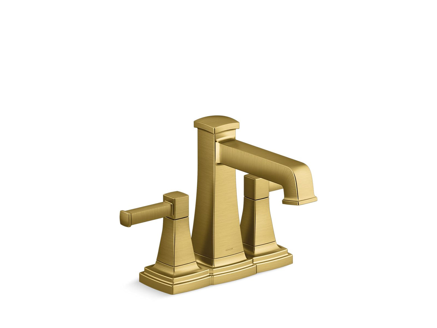 Kohler K-27398-4-BL Riff Centerset Bathroom Sink Faucet, 1.2 gpm