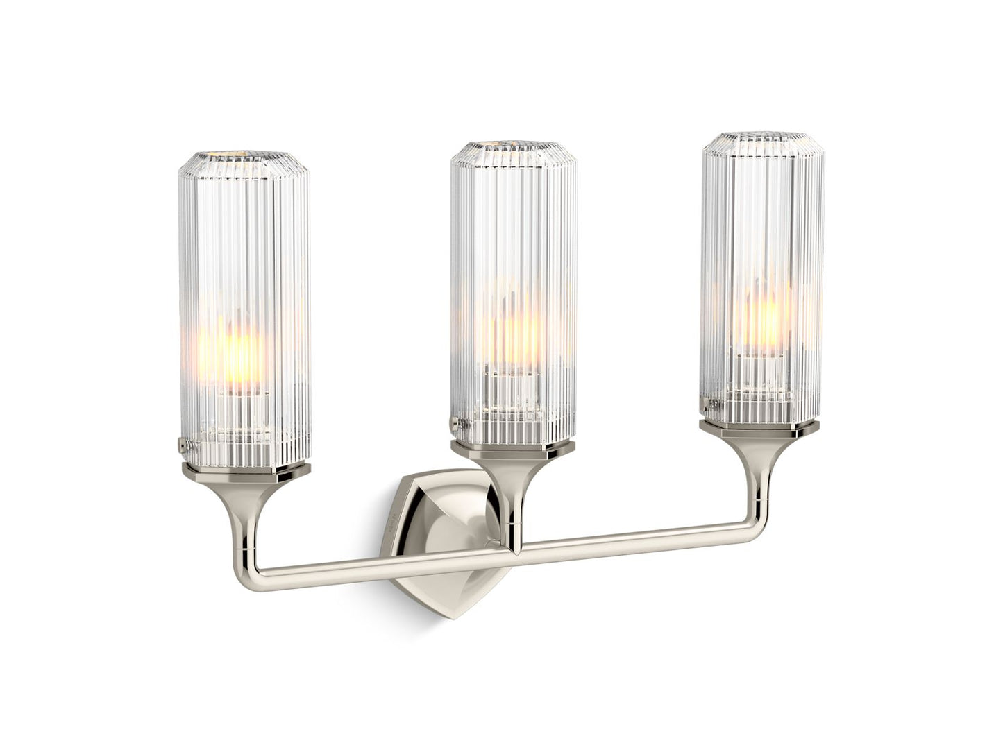 Kohler K-31778-SC03-CPL Occasion Three-Light Sconce