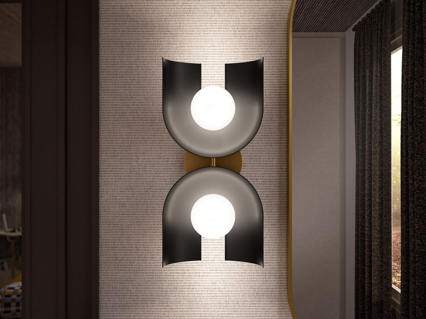 Kohler K-31783-SC02-BML Jabot Two-Light Sconce