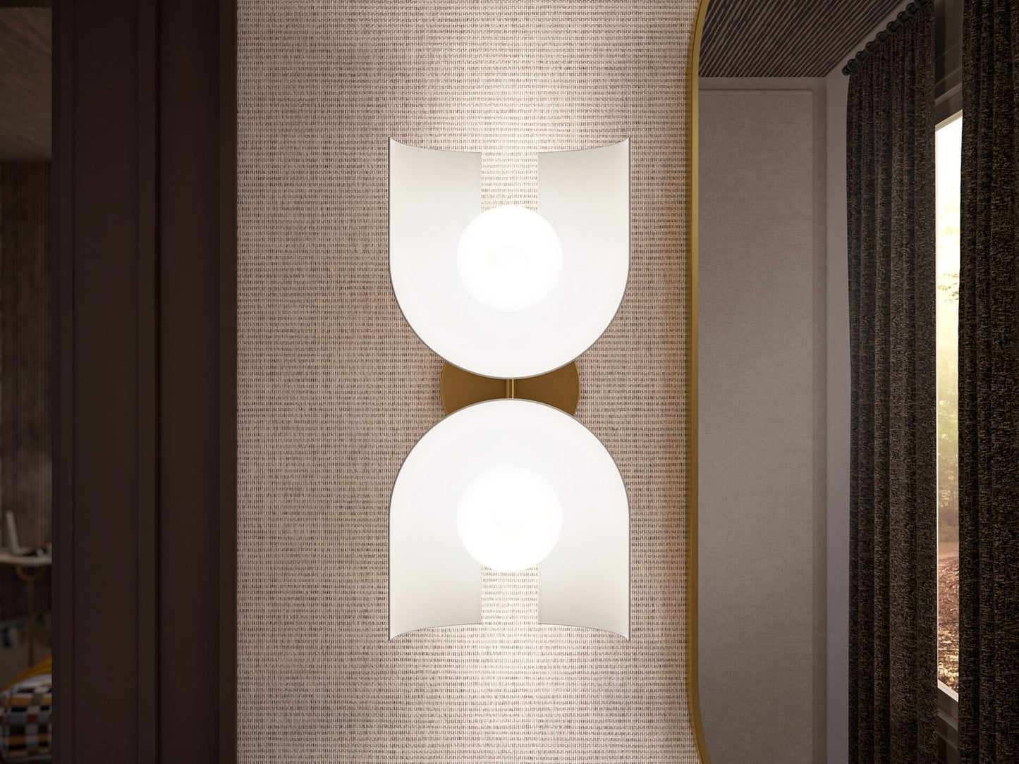 Kohler K-31783-SC02-BML Jabot Two-Light Sconce