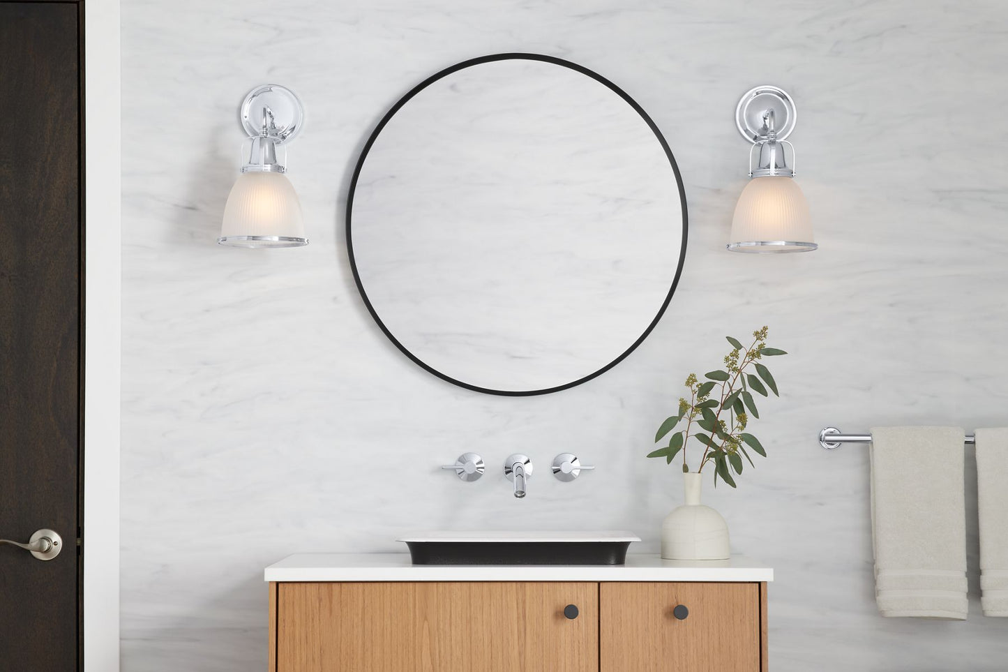 Kohler K-32281-SC01-2GL Hauksbee One-Light Bell Sconce