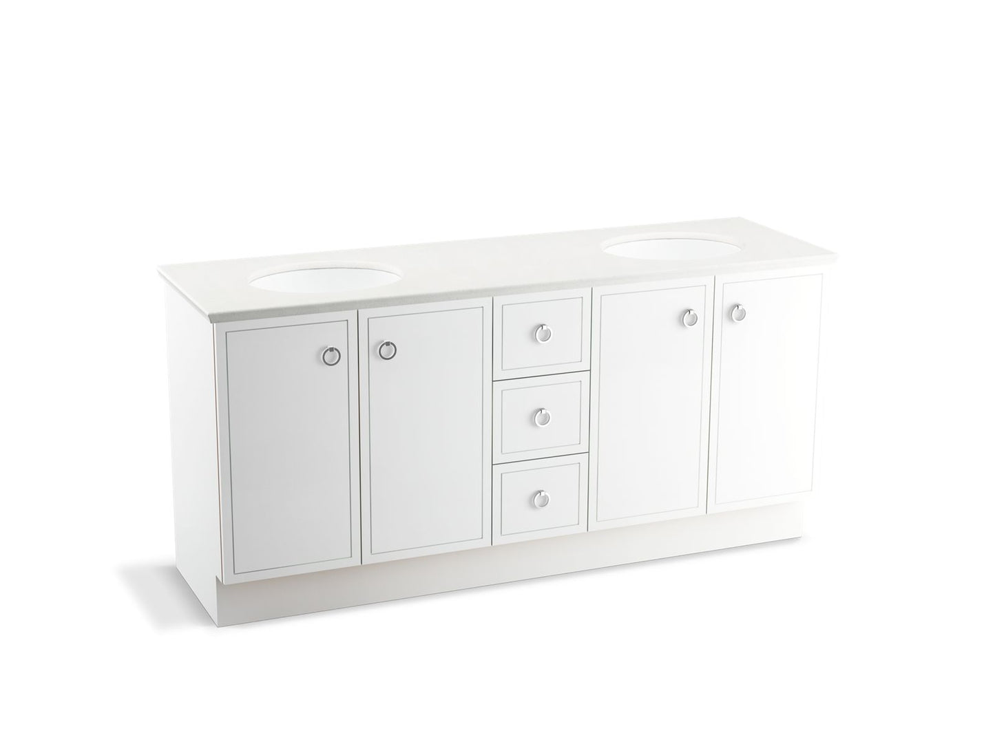 Kohler K-99512-TK-1WU Jacquard 72 in. Bathroom Vanity Cabinet