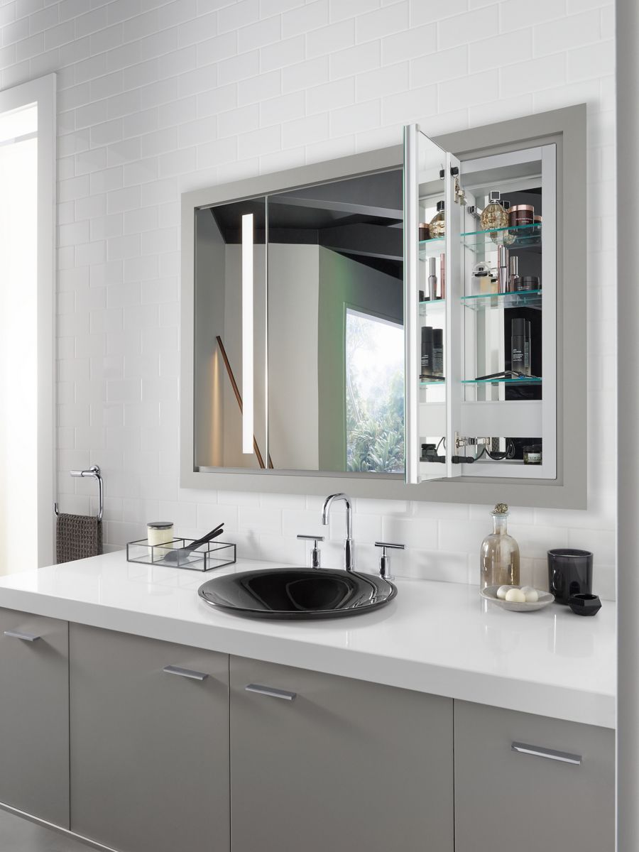 Kohler K-99661-40-1WC Jacquard Medicine Cabinet Surround, 40 in. Wide