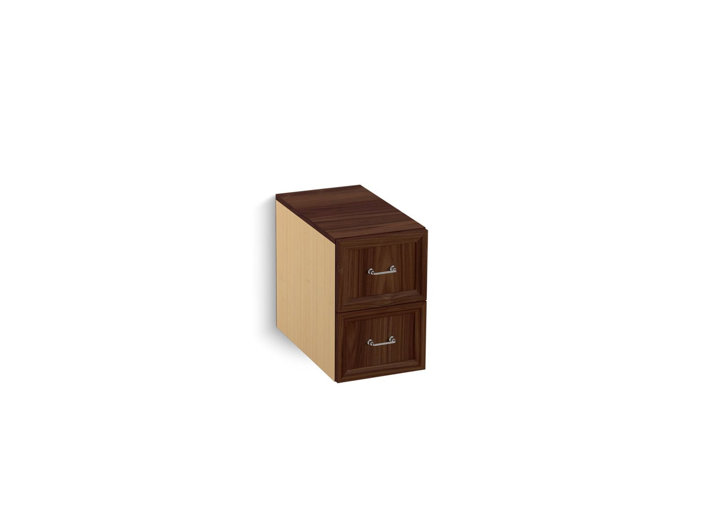 Kohler K-99672-1WA Damask Two-Drawer Bridge