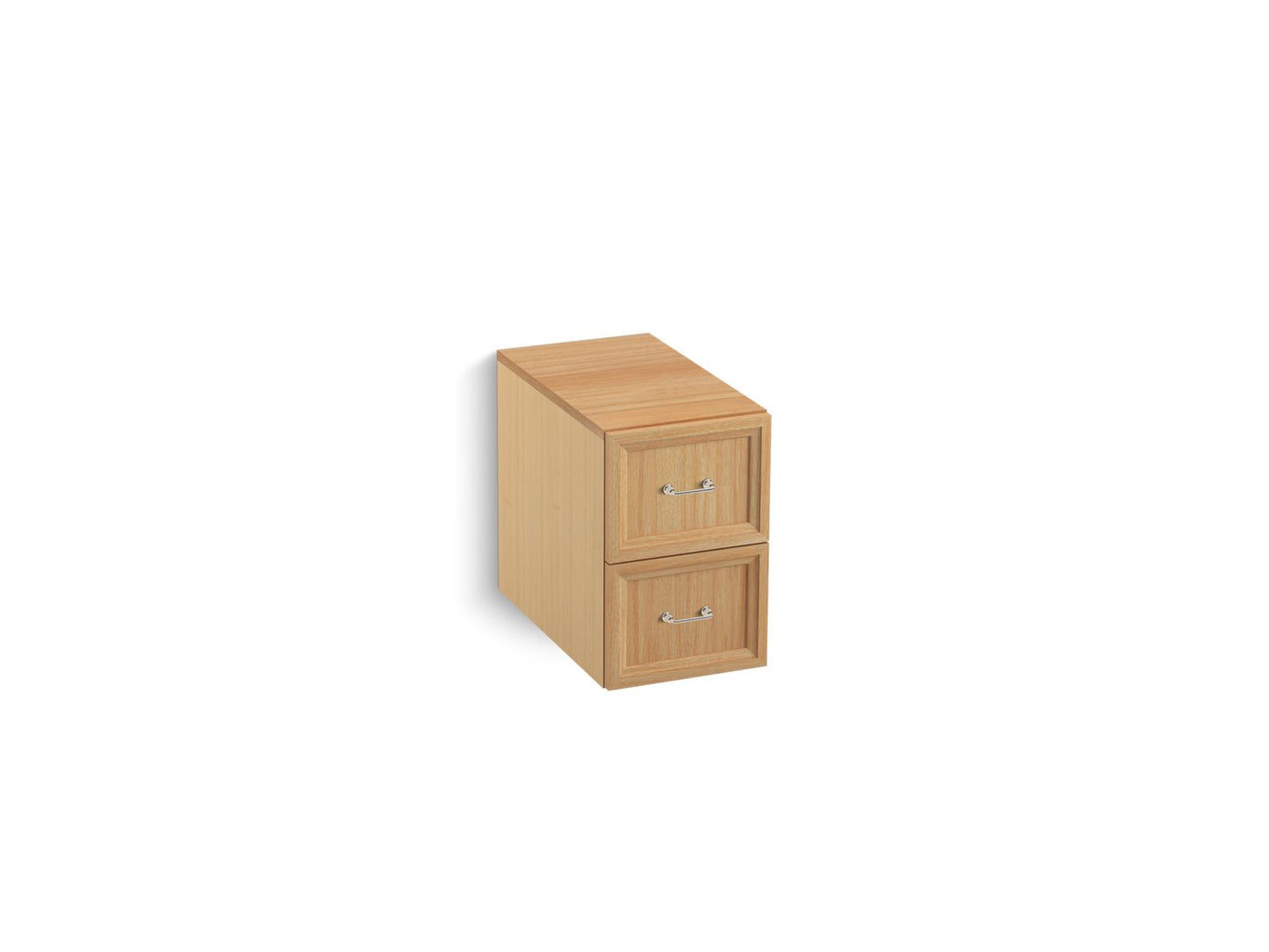 Kohler K-99672-1WA Damask Two-Drawer Bridge