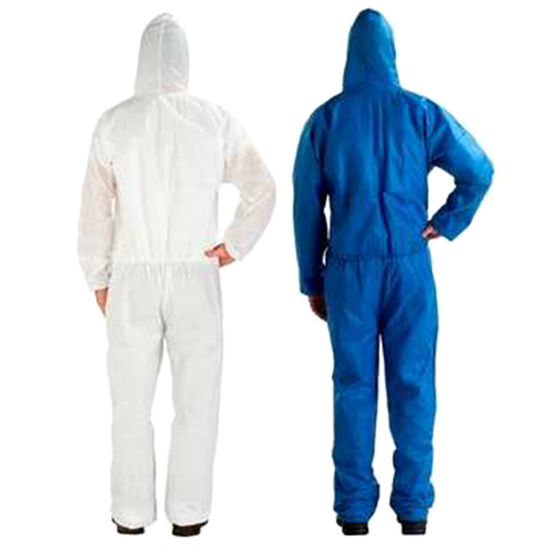 4515 Polypropylene Disposable Protective Coverall, Large