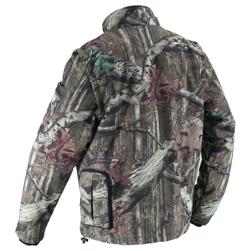 Mossy Oak Polyester Heated Jacket, Large