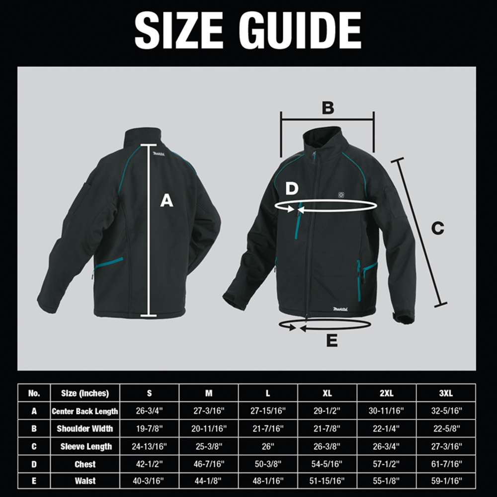 Polyester Heated Jacket, Medium