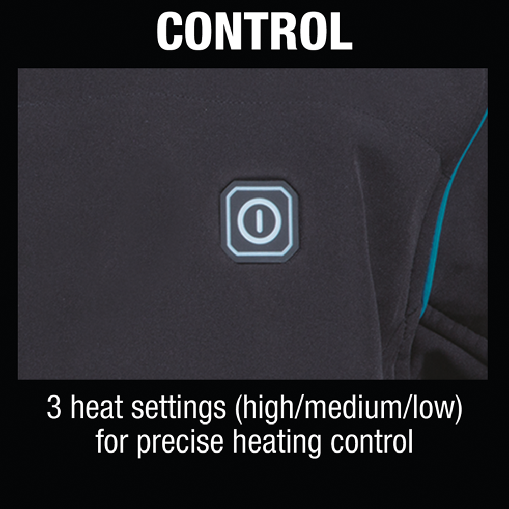 Polyester Heated Jacket, Medium
