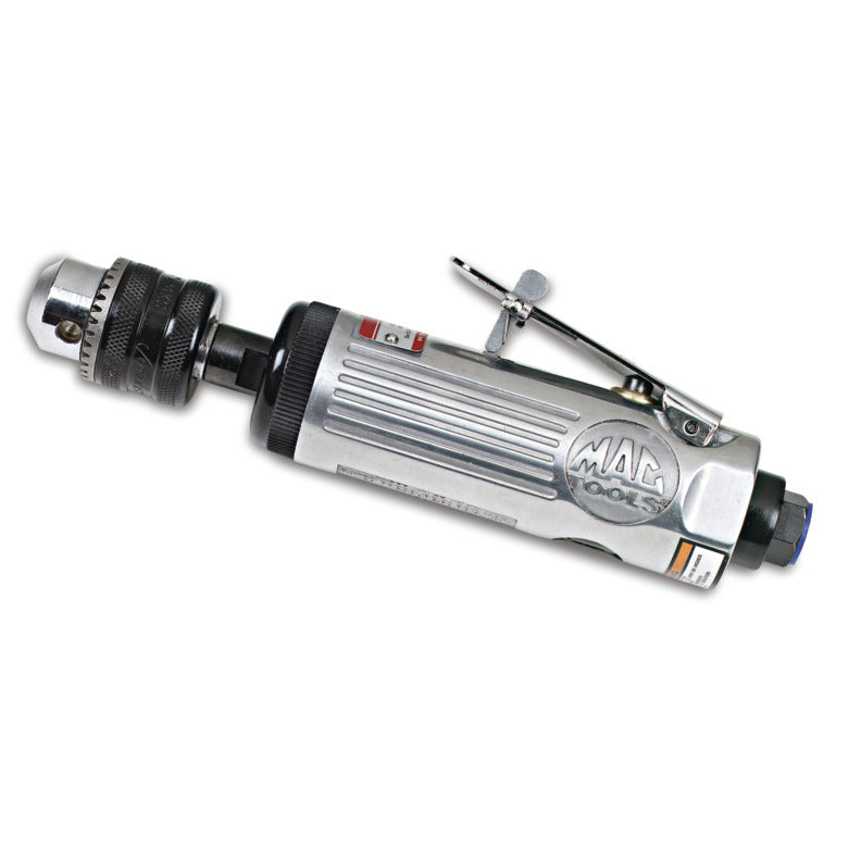 Mac Tools AG25D 1/4 in. Collet 0.5 hp Straight Air Die Grinder with 3/8 in. Keyed Drill Chuck