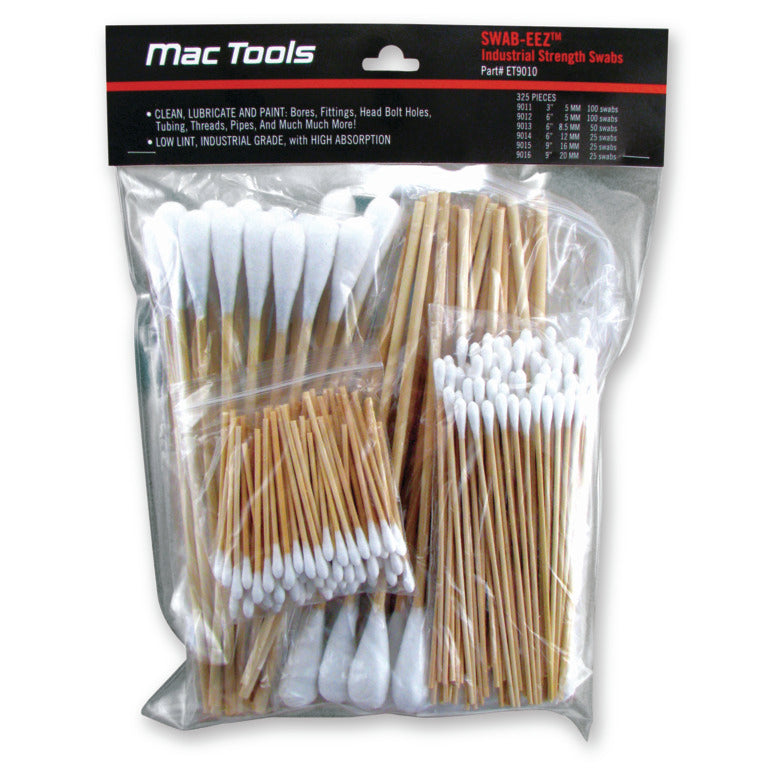Mac Tools ET9010 325-PC. Swab-Eez Assortment Set