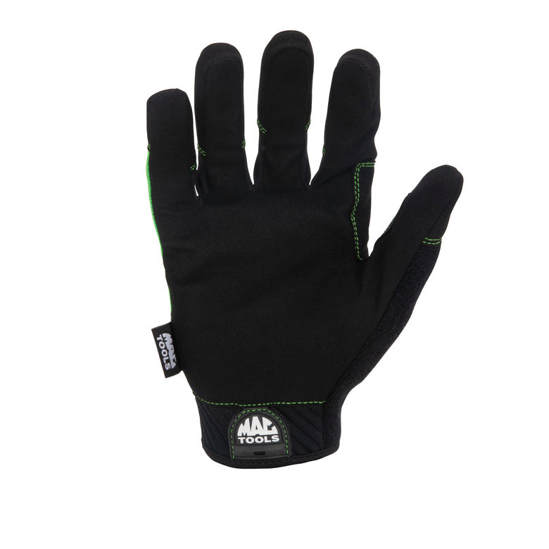 Mac Tools MACMCHTA-G-L Mechanic Touch Gloves - Hi-Visibility Green - Large