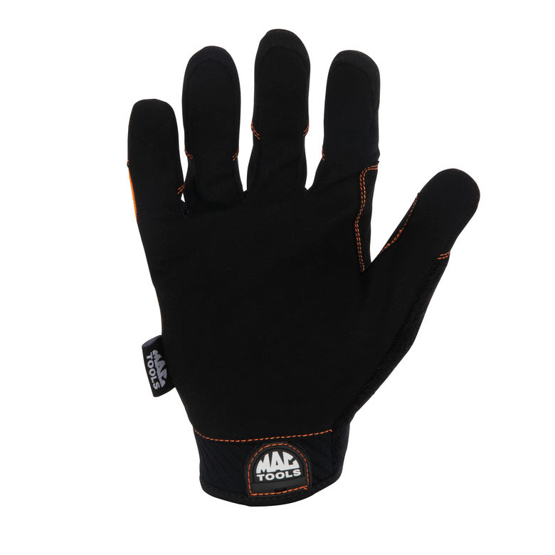 Mac Tools MACMCHTA-O-L Mechanic Touch Gloves - Hi-Visibility Orange - Large