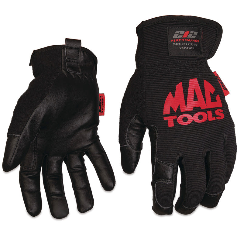 Mac Tools MACSPDC-XXL Mac Tools Speed Cuff Gloves Black - XX-Large