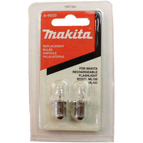 Makita A-90233 Light Bulb, 2/pk, ML120, ML140