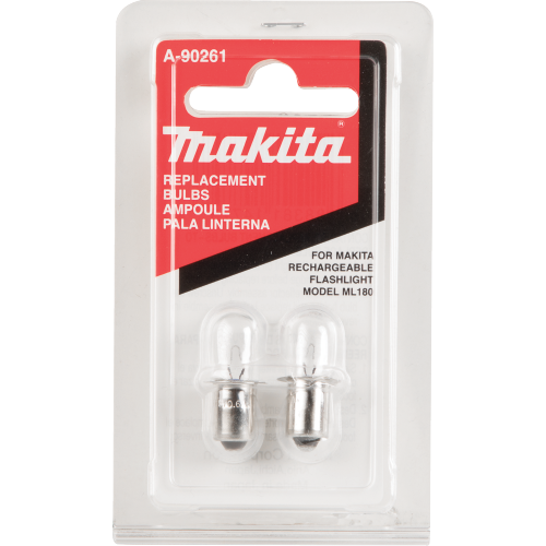 Makita A-90261 Light Bulb (Xenon), 2/pk, ML180, BML185
