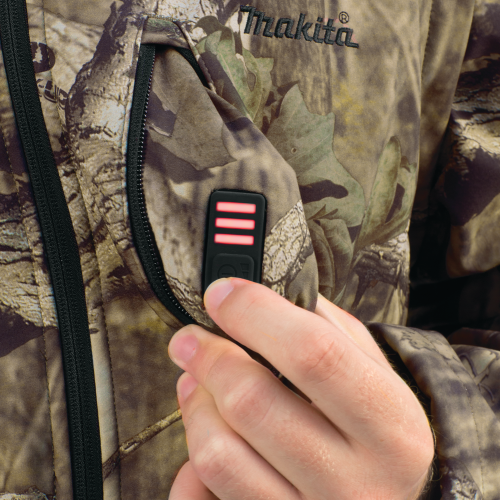 Makita DCJ201Z2XL 18V LXT Lithium‑Ion Cordless Mossy Oak Heated Jacket, Jacket Only (Camo, 2XL)
