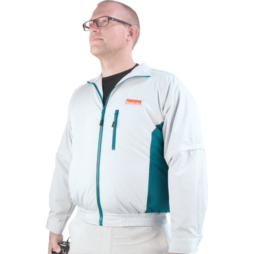 Makita DFJ201ZXL 18V LXT Lithium‑Ion Cordless Fan Jacket, Jacket Only (XL)