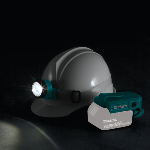 Makita DML800 18 V LXT Lithium‑Ion Cordless L.E.D. Headlamp, Headlamp Only