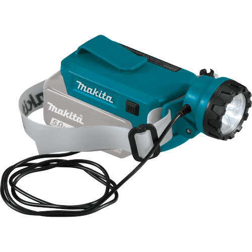 Makita DML800 18 V LXT Lithium‑Ion Cordless L.E.D. Headlamp, Headlamp Only