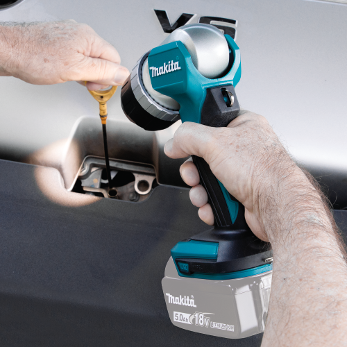 Makita DML808 18 V LXT Lithium‑Ion Cordless Adjustable Beam L.E.D. Flashlight, Flashlight Only