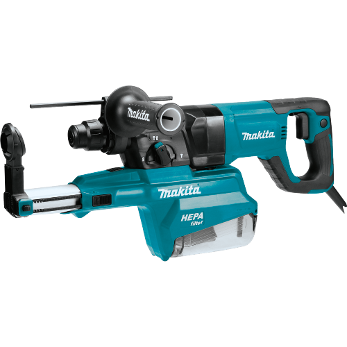 Makita HR2661 1 in. SDS‑PLUS AVT Rotary Hammer, w/ HEPA Dust Extractor (D‑handle)