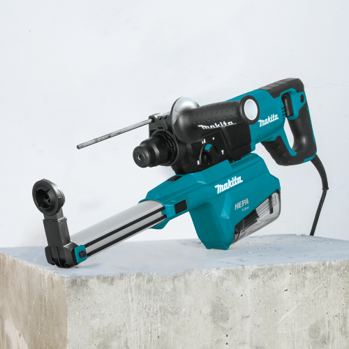 Makita HR2661 1 in. SDS‑PLUS AVT Rotary Hammer, w/ HEPA Dust Extractor (D‑handle)