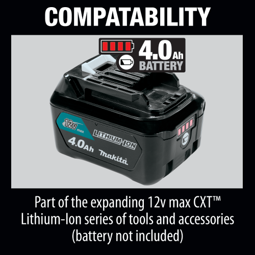 Makita ML103 12 V max CXT Lithium‑Ion Cordless L.E.D. Flashlight, Flashlight Only