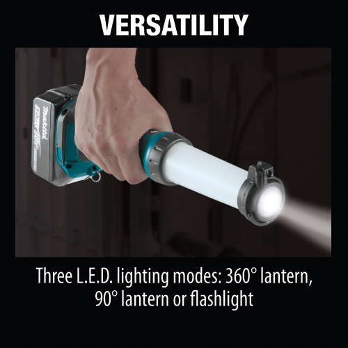 Makita ML104 12 V max CXT Lithium‑Ion Cordless L.E.D. Lantern/Flashlight, Flashlight Only