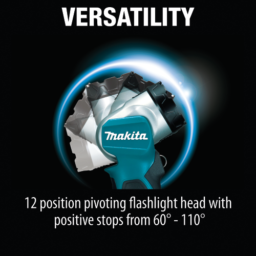 Makita ML105 12 V max CXT Lithium‑Ion Cordless L.E.D. Flashlight, Flashlight Only