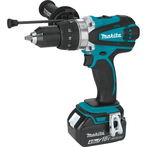 Makita XPH03MB 18 V LXT Lithium‑Ion Cordless 1/2 in. Hammer Driver‑Drill Kit (4.0Ah)