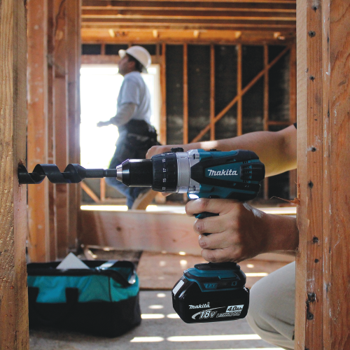 Makita XPH03MB 18 V LXT Lithium‑Ion Cordless 1/2 in. Hammer Driver‑Drill Kit (4.0Ah)
