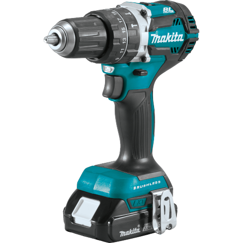 Makita XPH12R 18 V LXT Lithium‑Ion Compact Brushless Cordless 1/2 in. Hammer Driver‑Drill Kit (2.0Ah)