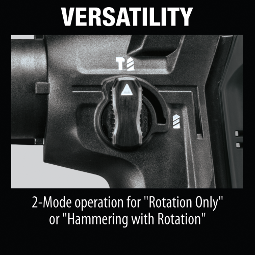 Makita XRH06RB 18 V LXT Lithium‑Ion Sub‑Compact Brushless Cordless 11/16 in. SDS‑PLUS Rotary Hammer Kit (2.0Ah)
