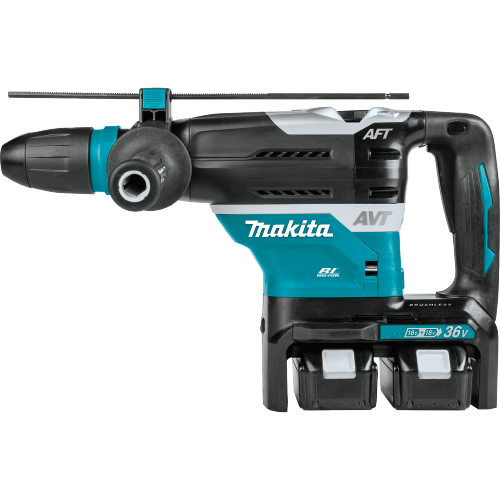 Makita XRH07PTUN 36 V (18 V X2) LXT Brushless 1‑9/16 in. SDS‑MAX Advanced AVT Rotary Hammer Kit, AFT, AWS (5.0Ah)