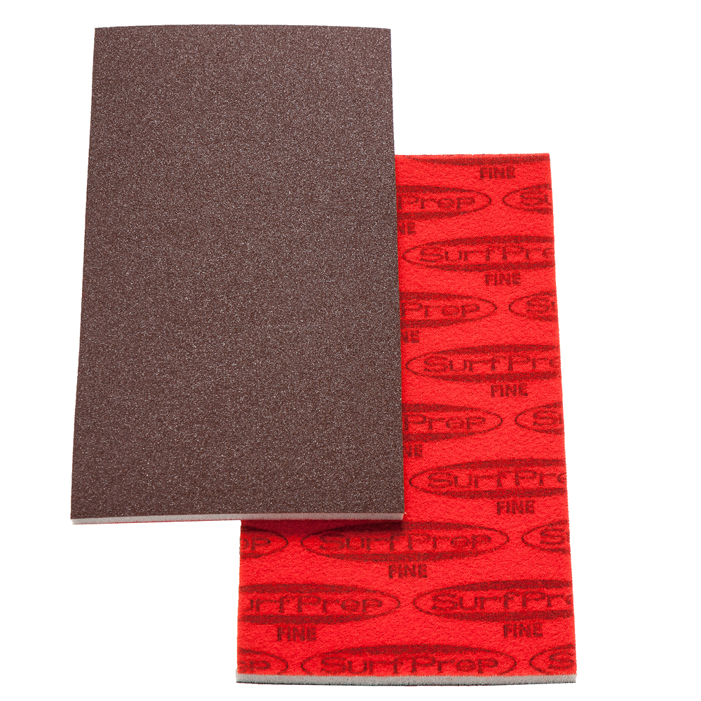 Super Fine Grit Aluminum Oxide Sanding Sponge, 3-2/3" x 7" x 13/64"