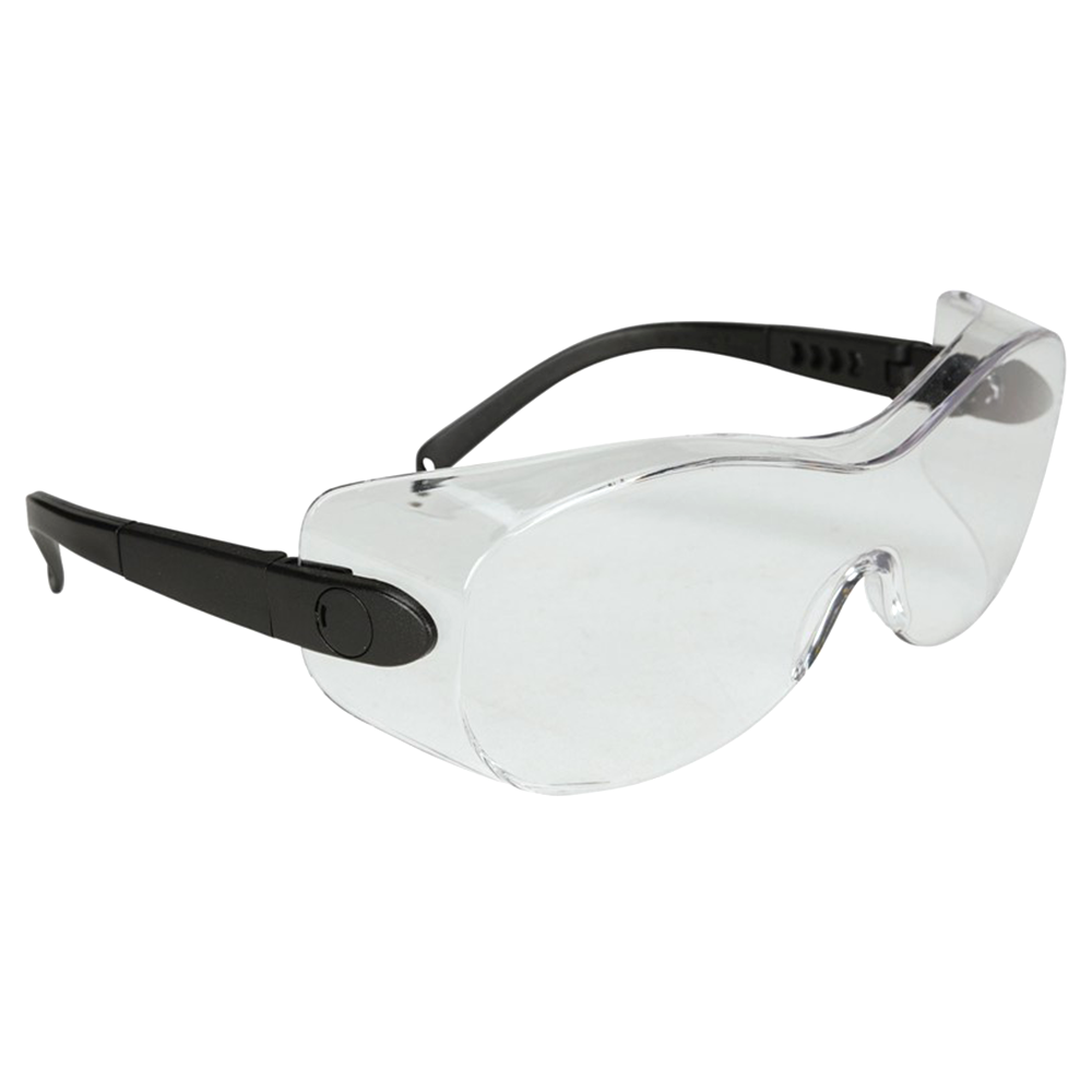 Low Profile OTG Safety Glass, Anti-Fog, Clear