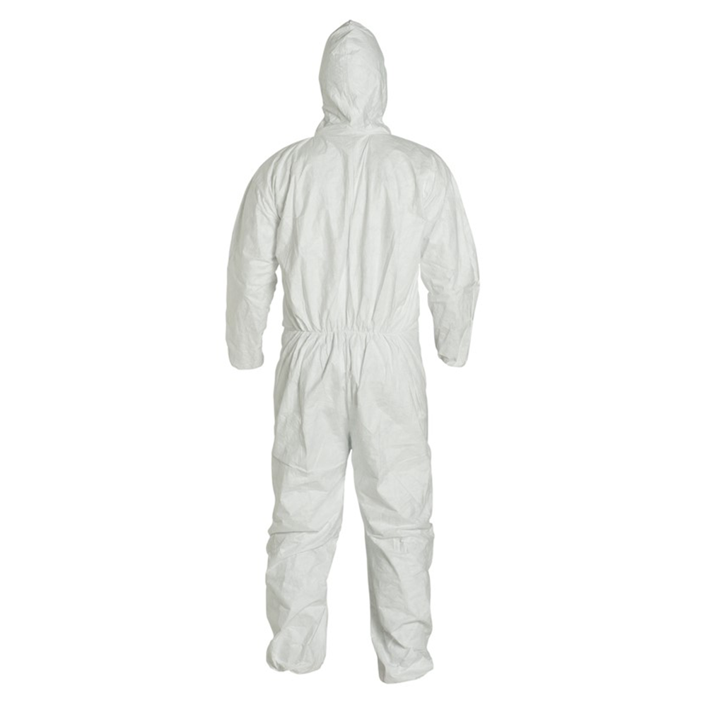 DuPont® Tyvek Disposable Coverall Elastic with Ankles/Hood, Double Extra Large