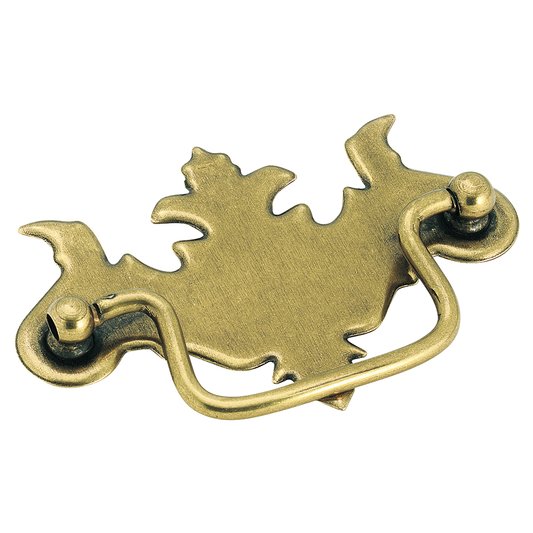 3" Allison™ Value Bail Pull, Burnished Brass, 3-3/4" Length