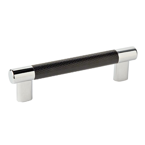 128mm Esquire T-Bar Pull, Polished Nickel/Black Bronze
