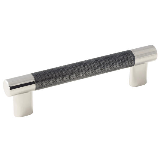 128mm Esquire T-Bar Pull, Polished Nickel/Gunmetal