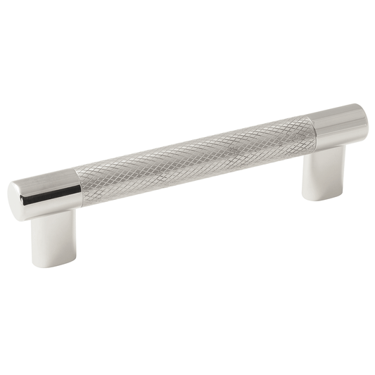 128mm Esquire T-Bar Pull, Polished Nickel/Stainless Steel