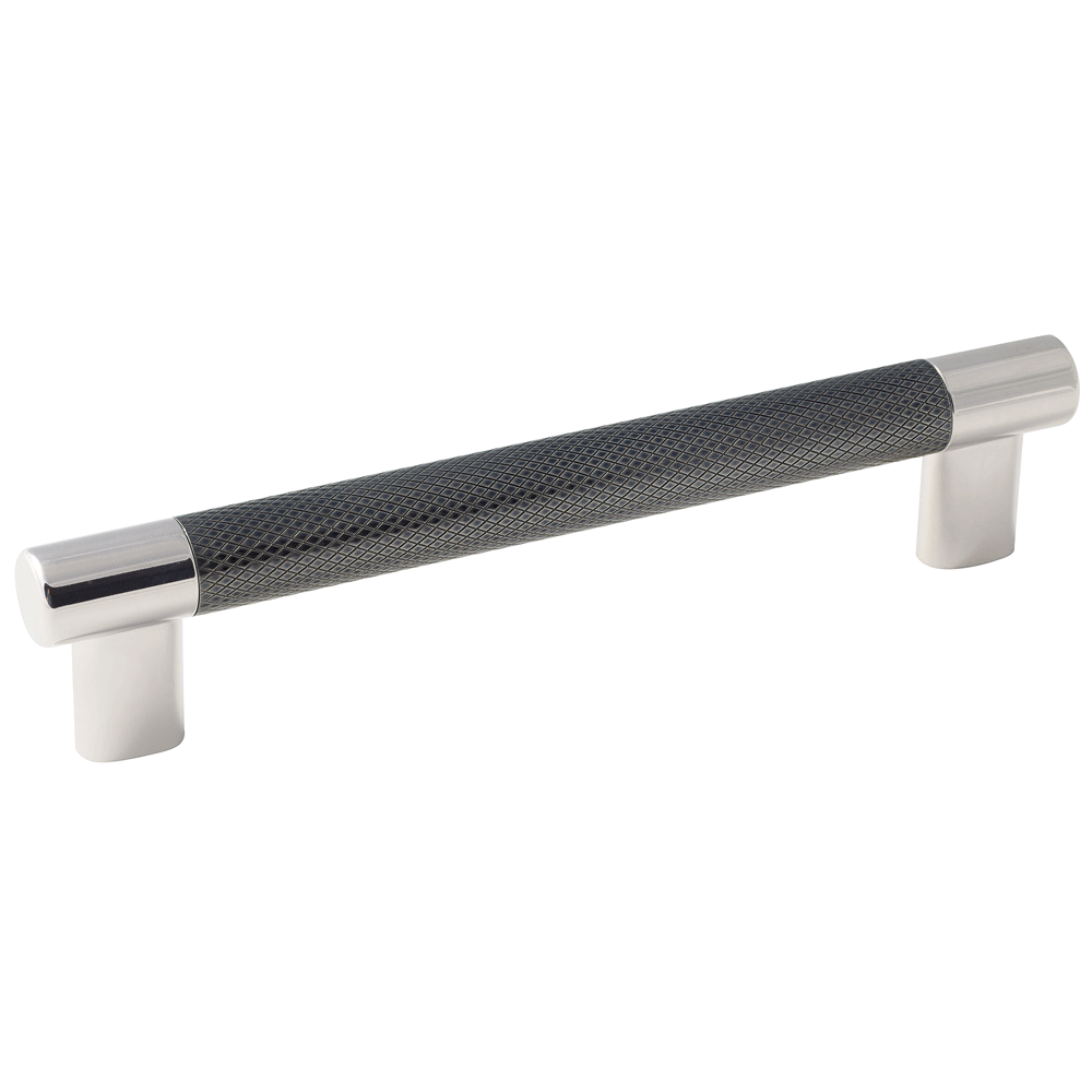 6-5/16" Esquire T-Bar Pull, Polished Nickel/Gunmetal
