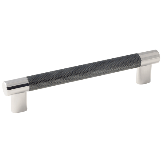 6-5/16" Esquire T-Bar Pull, Polished Nickel/Gunmetal