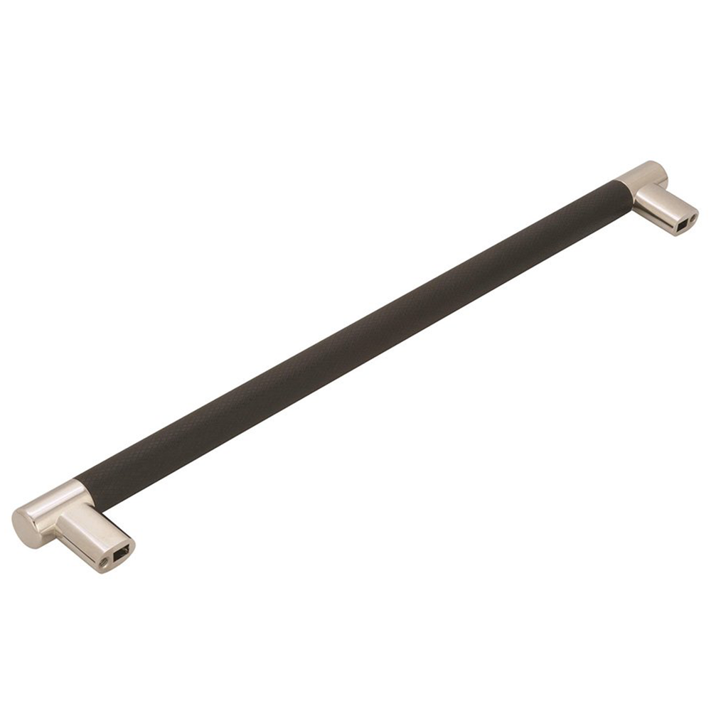 320mm Esquire T-Bar Pull, Polished Nickel/Black Bronze