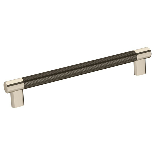 203mm Esquire T-Bar Pull, Polished Nickel/Gunmetal